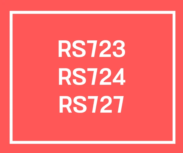 RS723 RS724 RS727