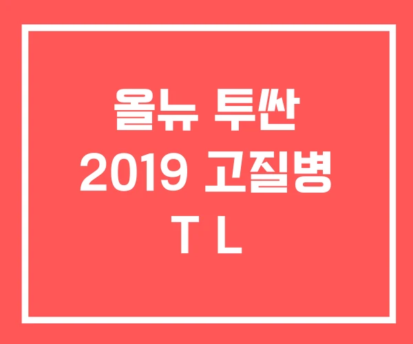 올뉴 투싼 2019 고질병 T L