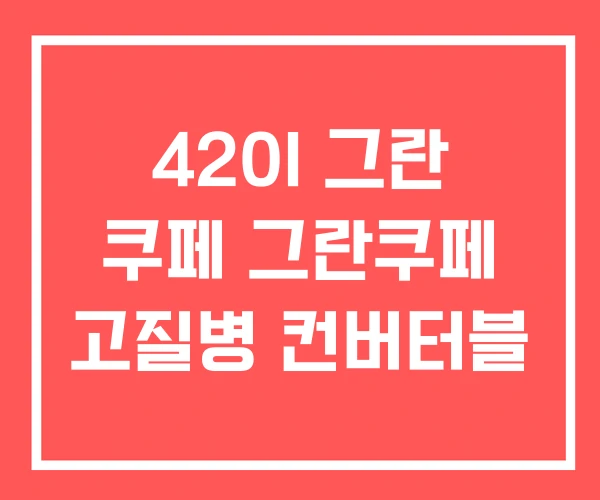 420I 그란 쿠페 그란쿠페 고질병 컨버터블 420I 그란 쿠페 그란쿠페 고질병 컨버터블