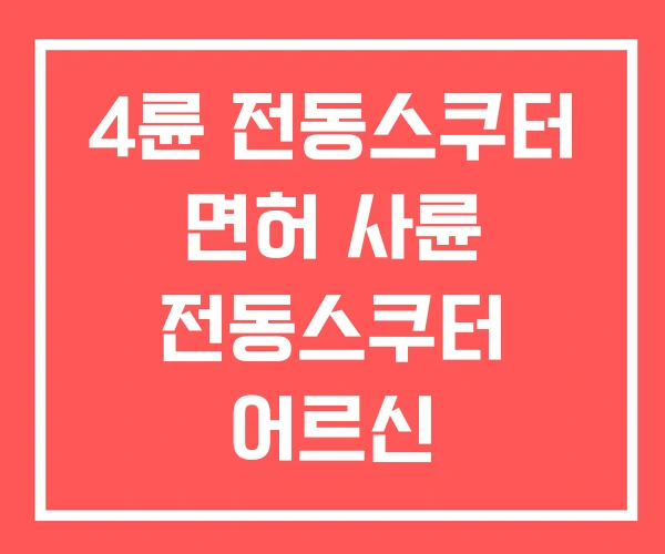 4륜 전동스쿠터 면허 사륜 전동스쿠터 어르신 전동스쿠터 4륜 전동스쿠터 면허 사륜 전동스쿠터 어르신 전동스쿠터