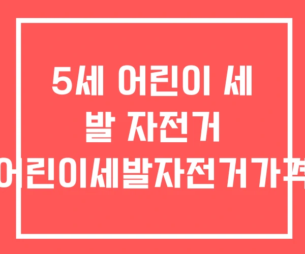 5세 어린이 세 발 자전거 어린이세발자전거가격 5세 어린이 세 발 자전거 어린이세발자전거가격