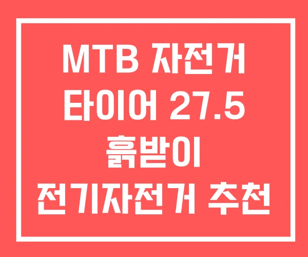 MTB 자전거 타이어 27.5 흙받이 전기자전거 추천 MTB 자전거 타이어 27.5 흙받이 전기자전거 추천