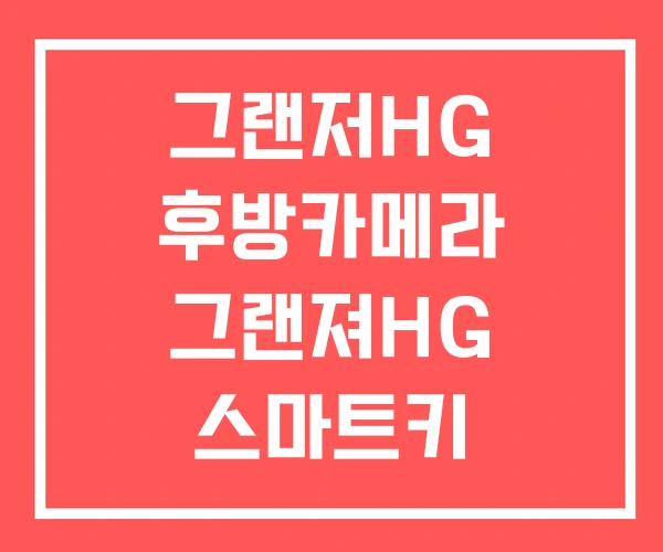 그랜저HG 후방카메라 그랜져HG 스마트키 그랜저HG 후방카메라 그랜져HG 스마트키