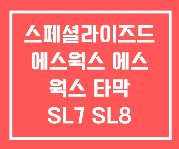 스페셜라이즈드 에스웍스 에스 웍스 타막 SL7 SL8