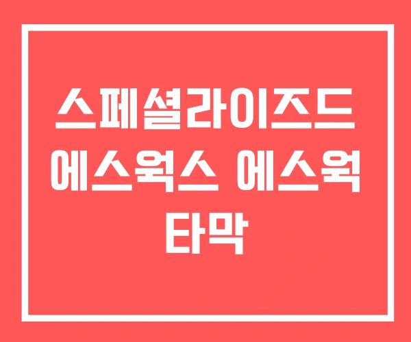 스페셜라이즈드 에스웍스 에스웍 타막