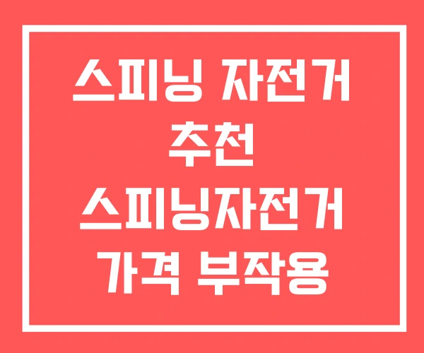 스피닝 자전거 추천 스피닝자전거 가격 부작용 스피닝 자전거 추천 스피닝자전거 가격 부작용