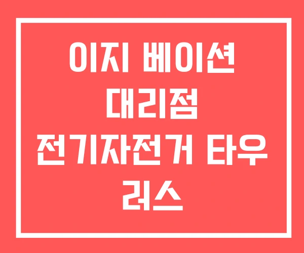 이지 베이션 대리점 전기자전거 타우 러스 이지 베이션 대리점 전기자전거 타우 러스